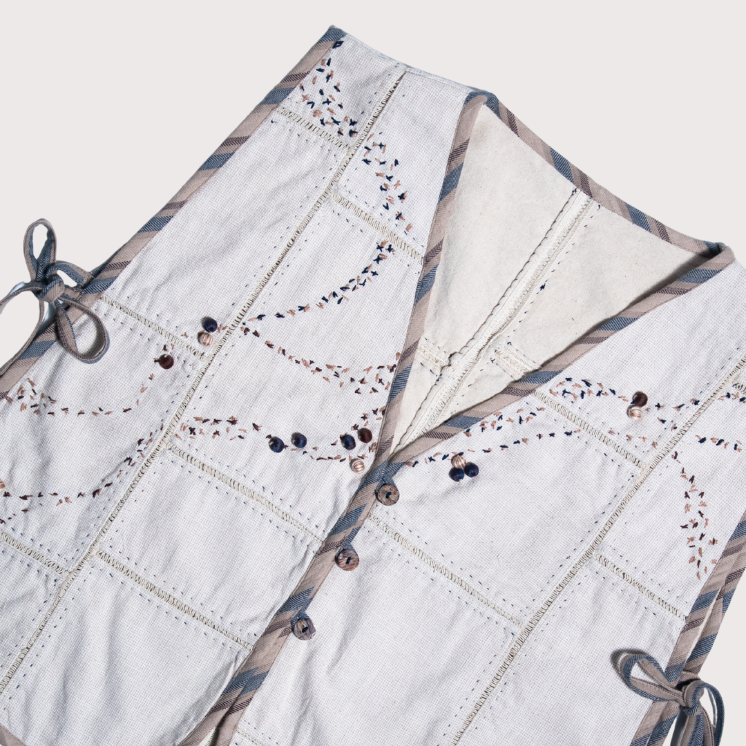 Unquiet Pique Lace Vest