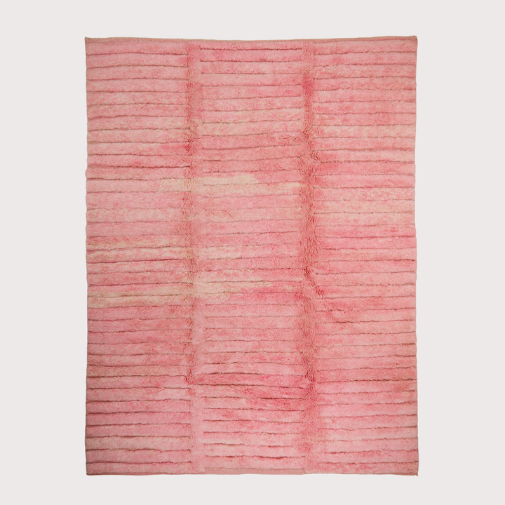 Broken Lines Rug - Pink