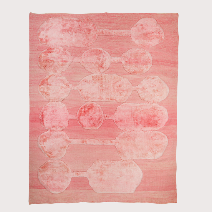 Stepping Stones Area Rug - Pink