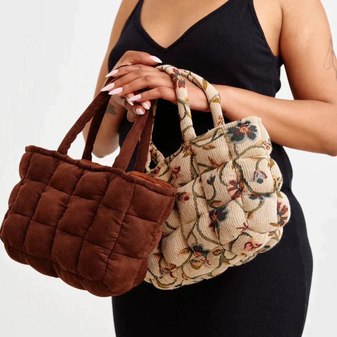 Pufferbag Mini — Blue Velvet