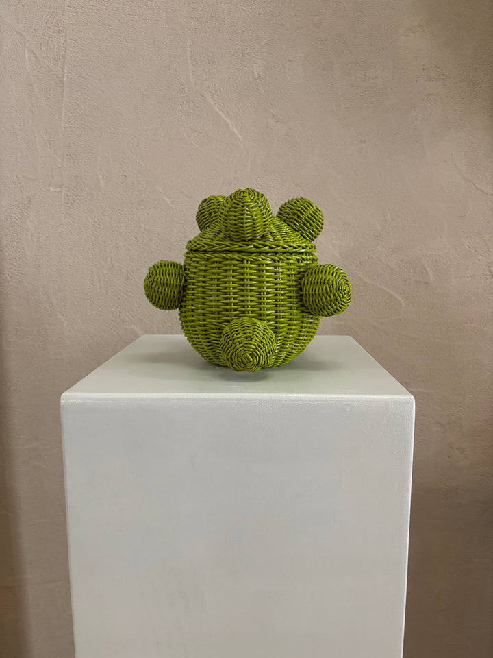 Mini Candy Dots Basket - Green