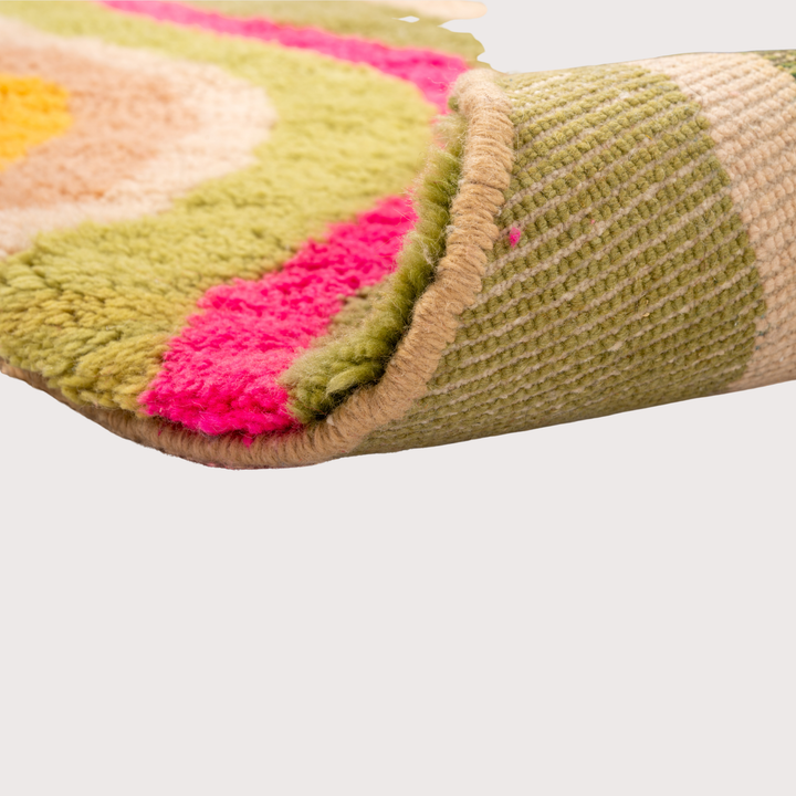 Vague de Couleurs Round Rug
