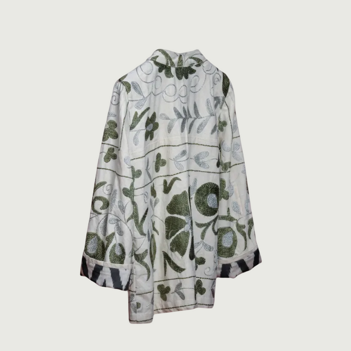 Can Suzani Jacket - Green