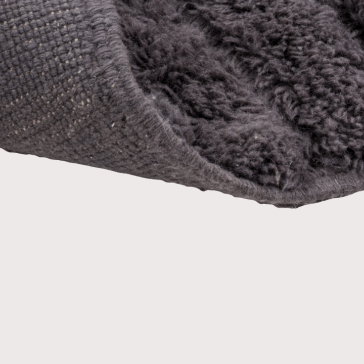 Wide Broken Lines Rug - Grey