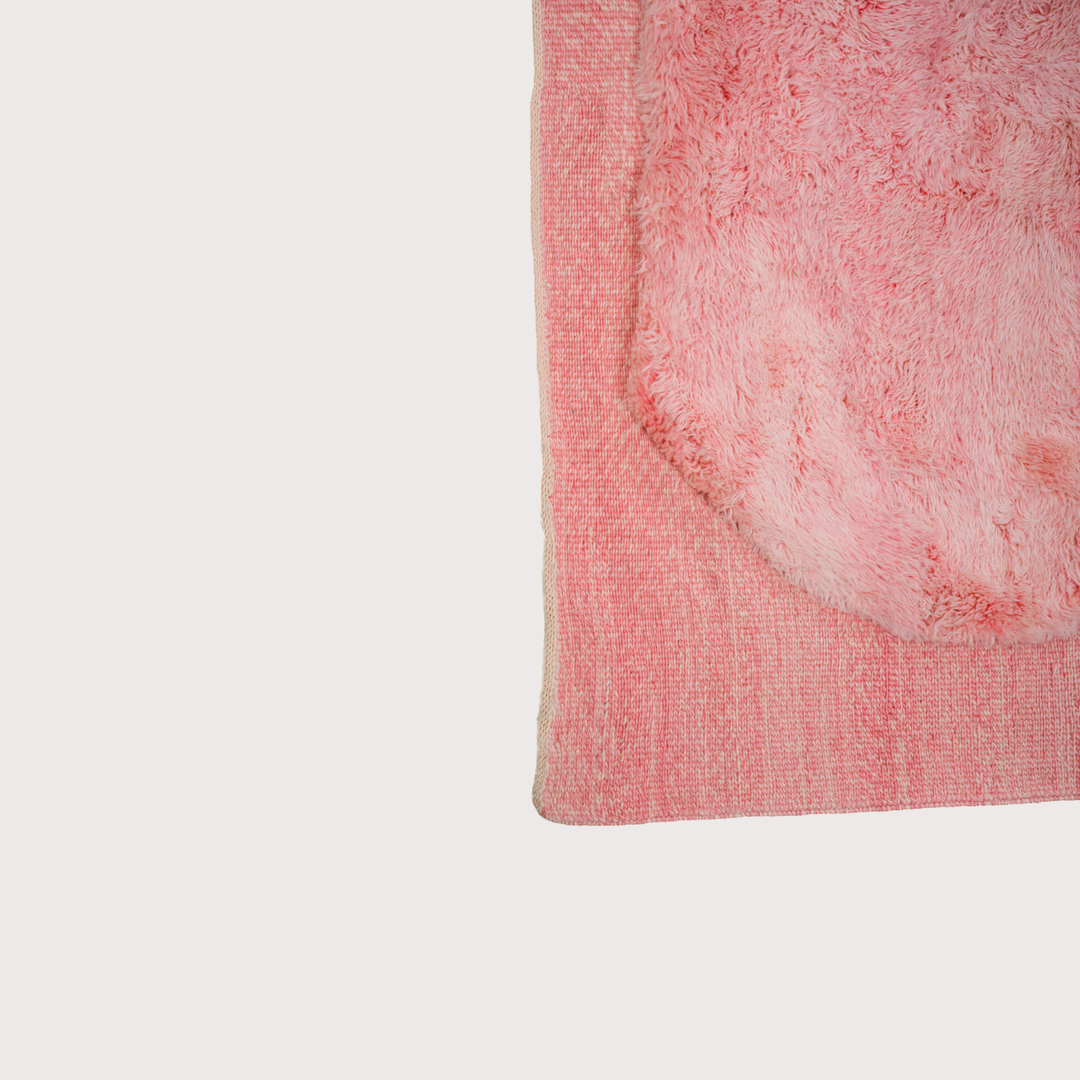 Stepping Stones Area Rug - Pink