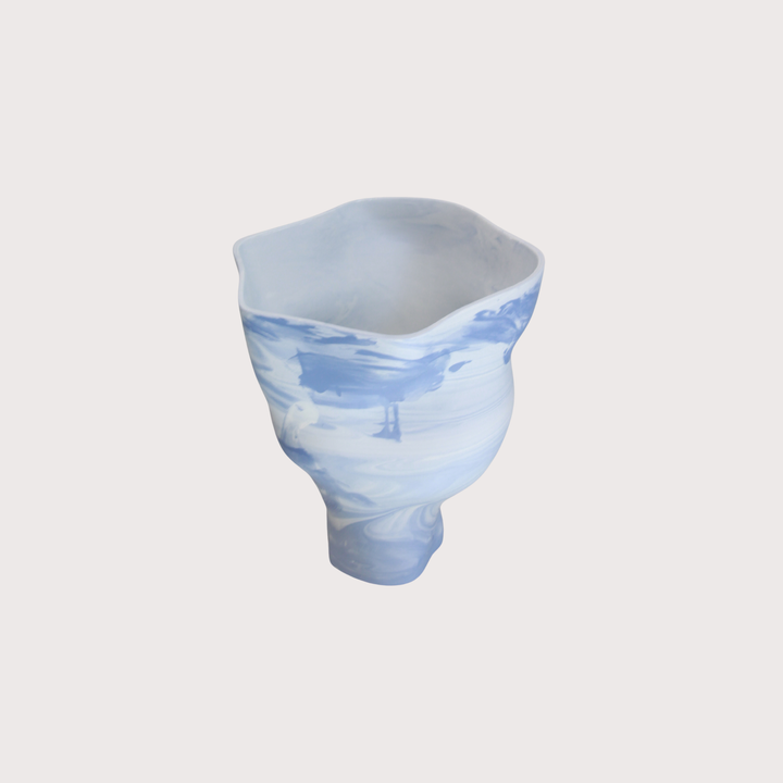 Memories of a Glacier Vase - Blue