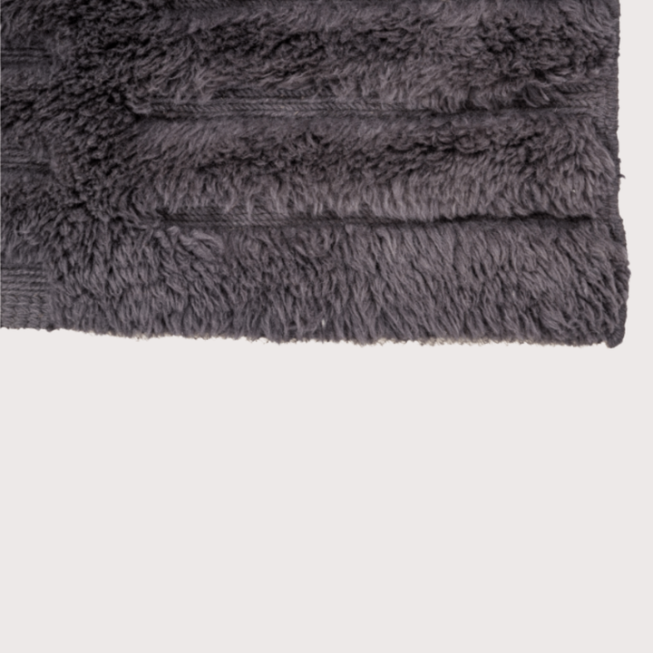 Wide Broken Lines Rug - Grey