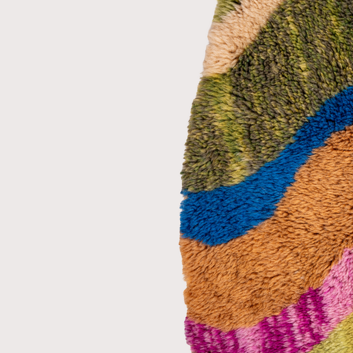 Vague de Couleurs Round Rug