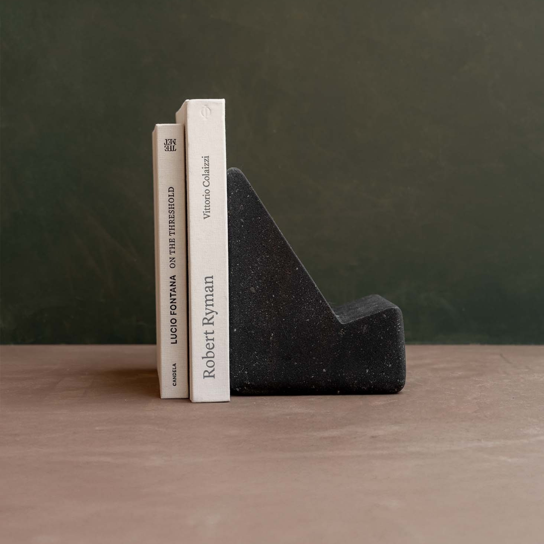 Libro Abierto II - Volcanic Stone Bookend