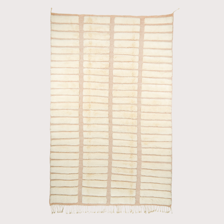 Broken Lines Rug - Natural