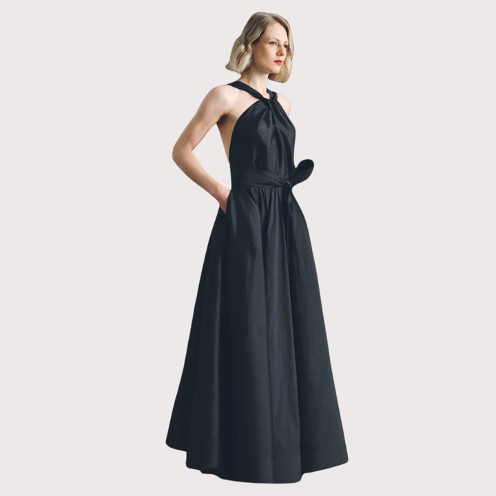 Lady of the Night Black Dress