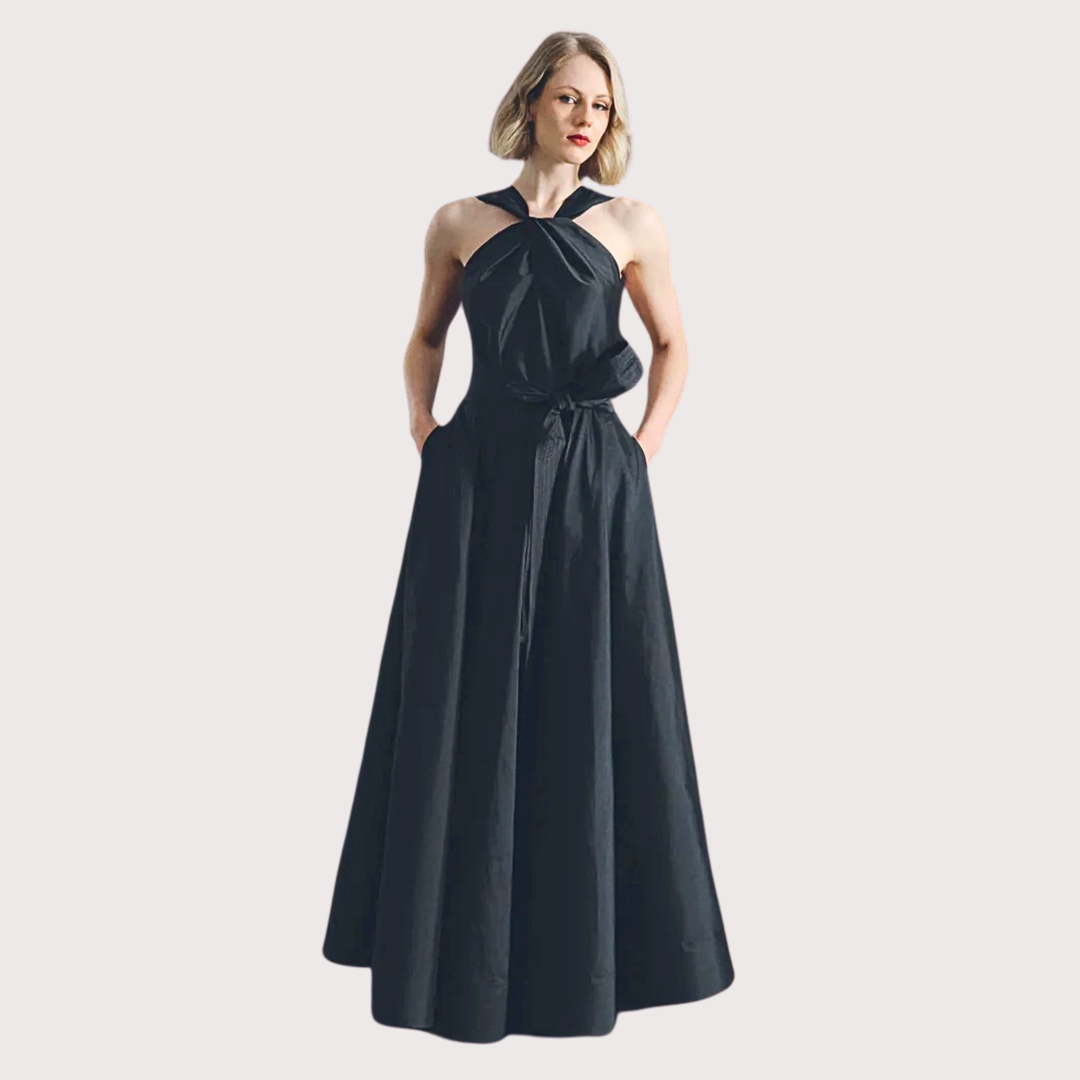 Lady of the Night Black Dress