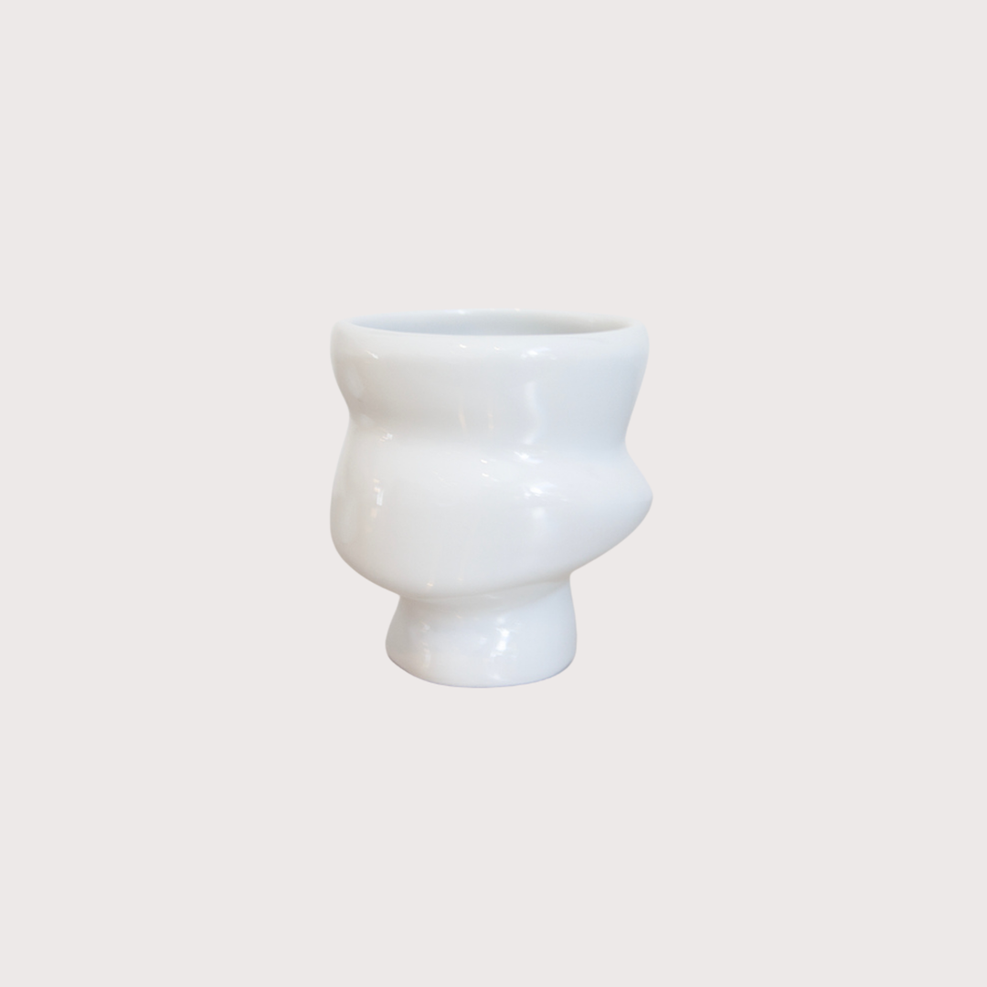 Memories of a Glacier Cup No 1 - White Glazed