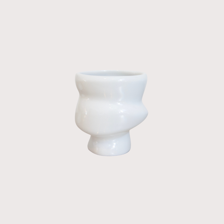 Memories of a Glacier Cup No 1 - White Glazed