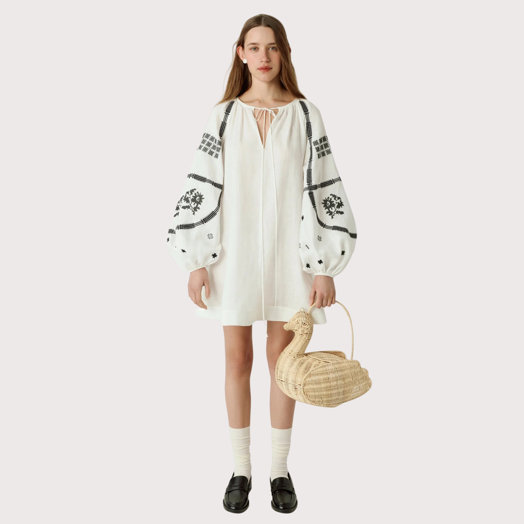 Rosa Embroidered Dress