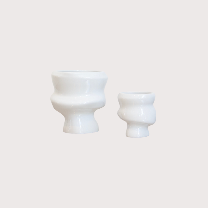 Memories of a Glacier Cup No 1 - White Glazed