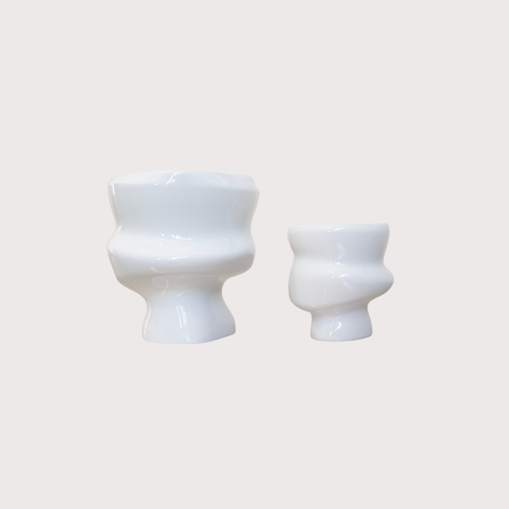 Memories of a Glacier Cup No 1 - White Glazed