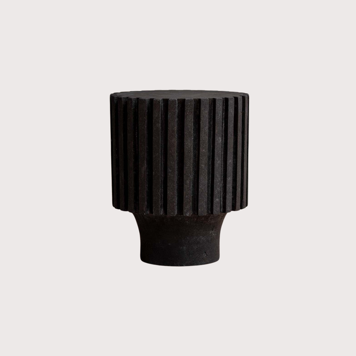 Engrane 1 Side Table - Volcanic Stone