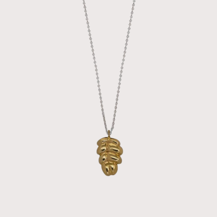 Acorn Pendant with Leaf