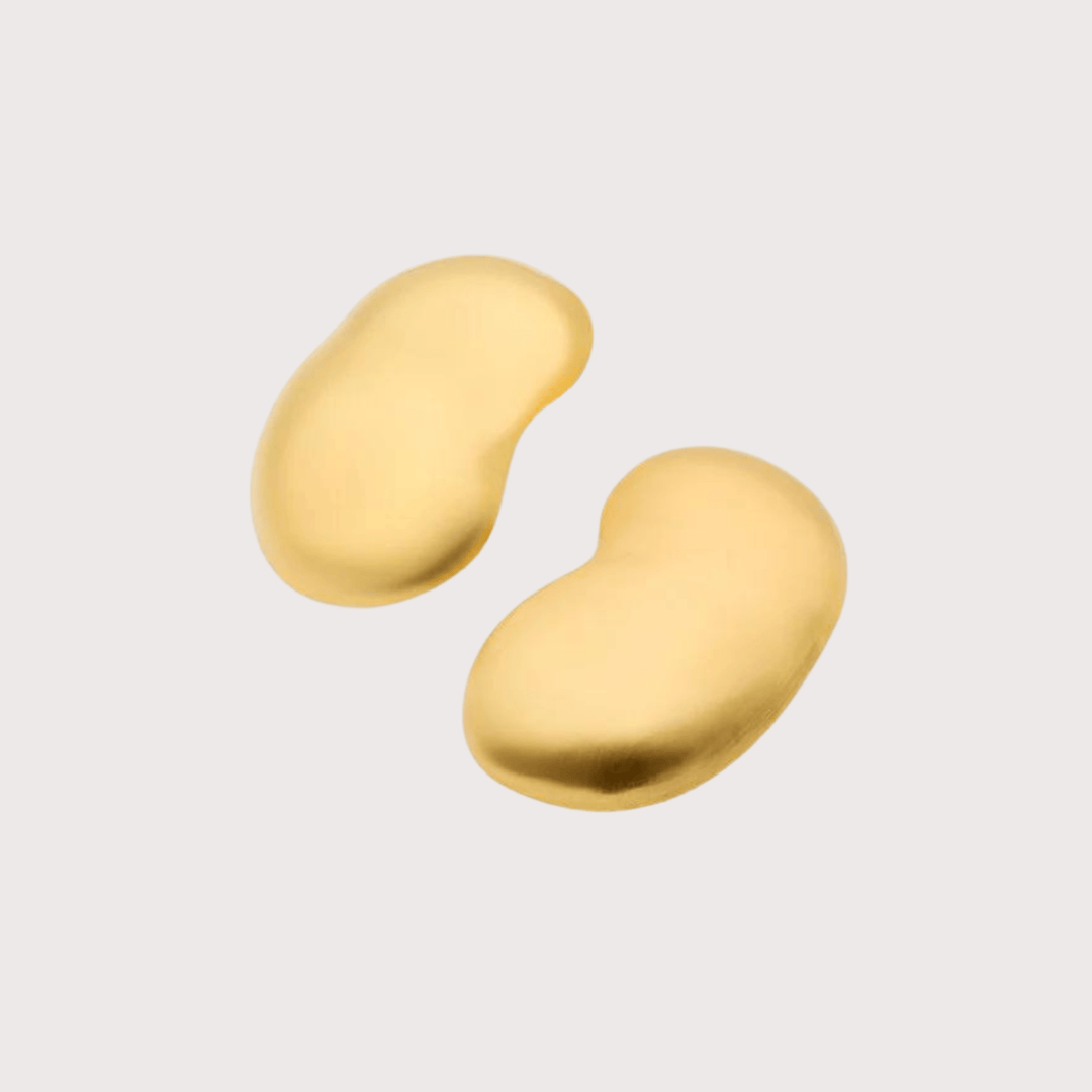 Arp Earrings - Gold by Alejandra de Coss at White Label Project