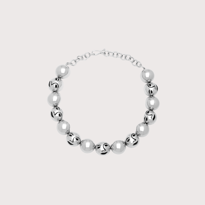 Galatea Necklace - Silver by Alejandra de Coss at White Label Project