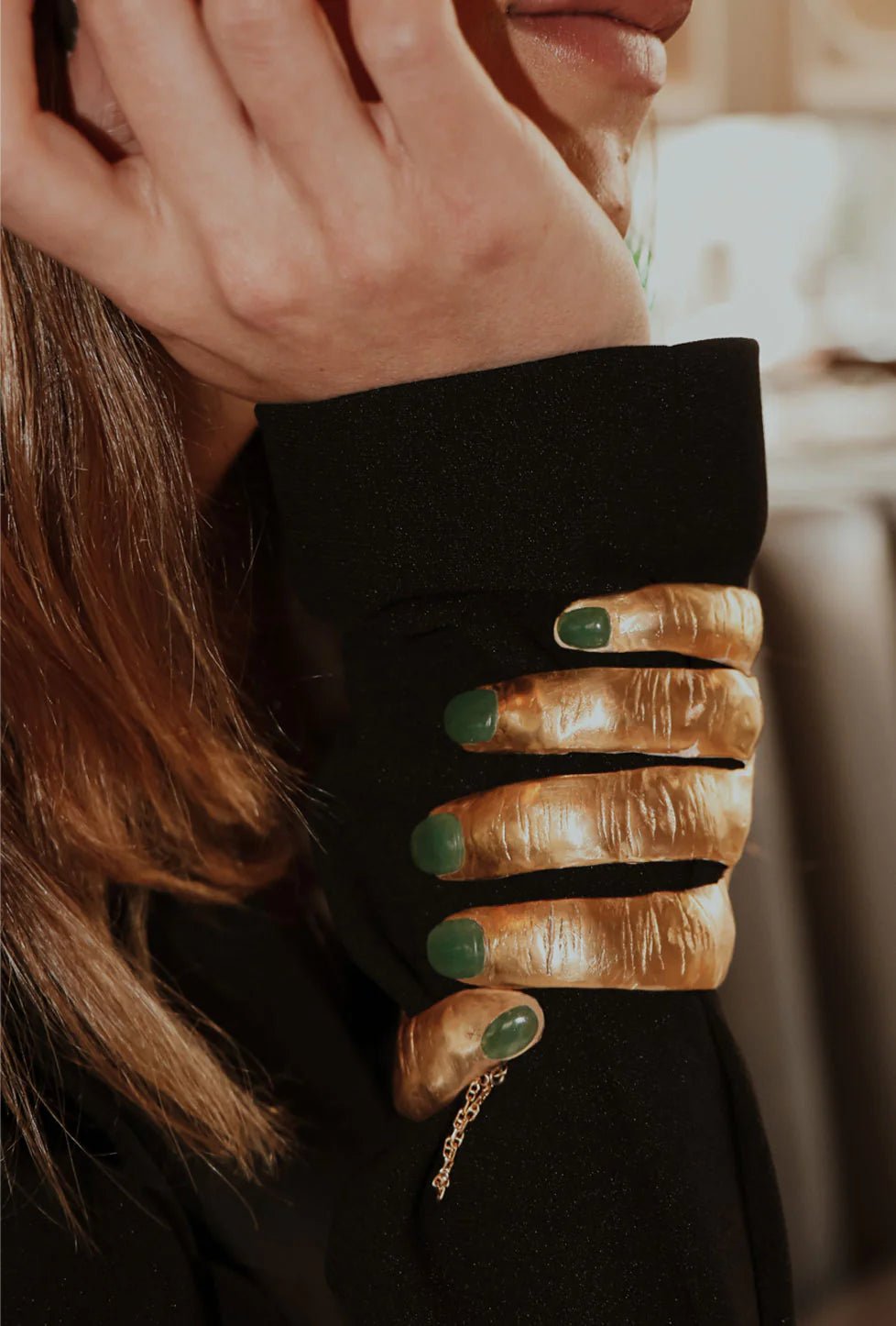 Hand Bracelet by Alejandra de Coss at White Label Project