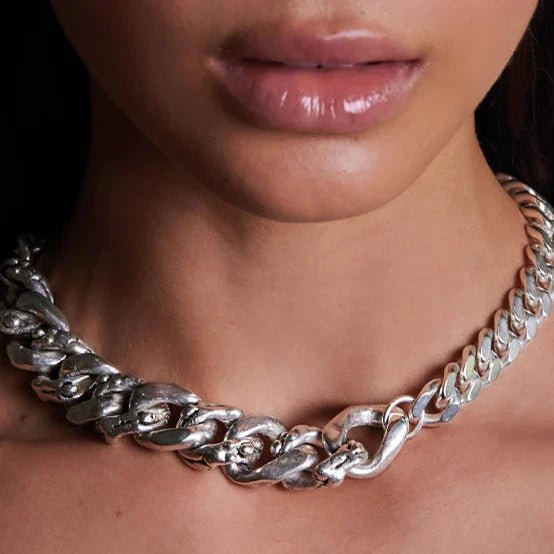 Lovers Necklace - Silver by Alejandra de Coss at White Label Project