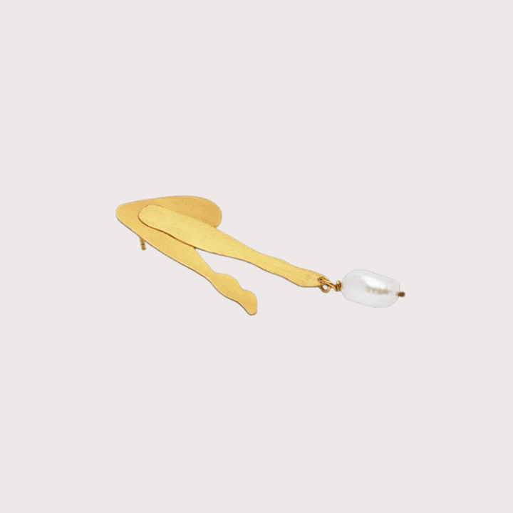 Maar Earrings - Gold by Alejandra de Coss at White Label Project