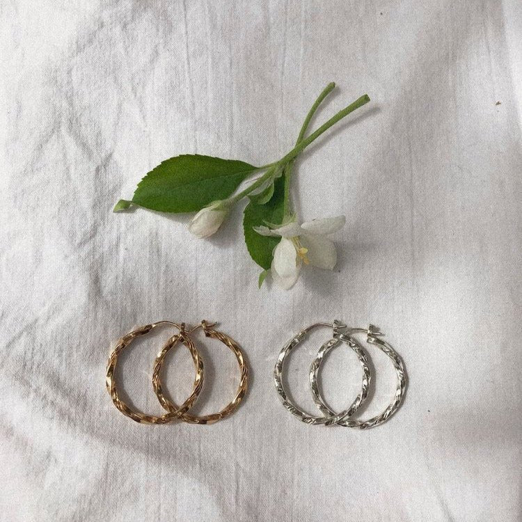 Sol Hoop Earrings by Artijaan at White Label Project