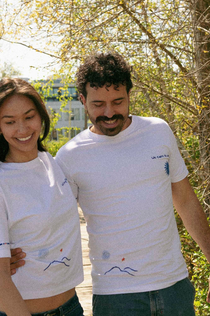 We Carry the Dawn T-Shirt by Artijaan at White Label Project