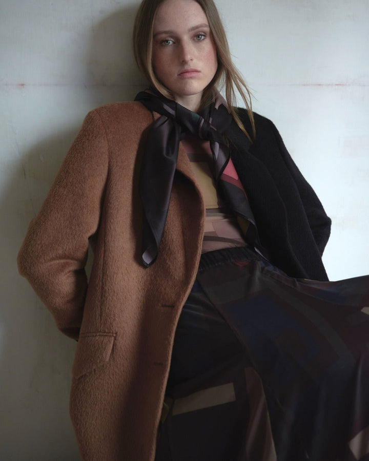 Bicolor Alpaca Blazer by Balkanica at White Label Project