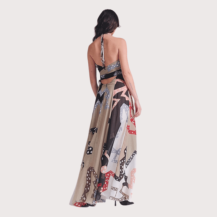 Danza Monotroma Dress by Balkanica at White Label Project
