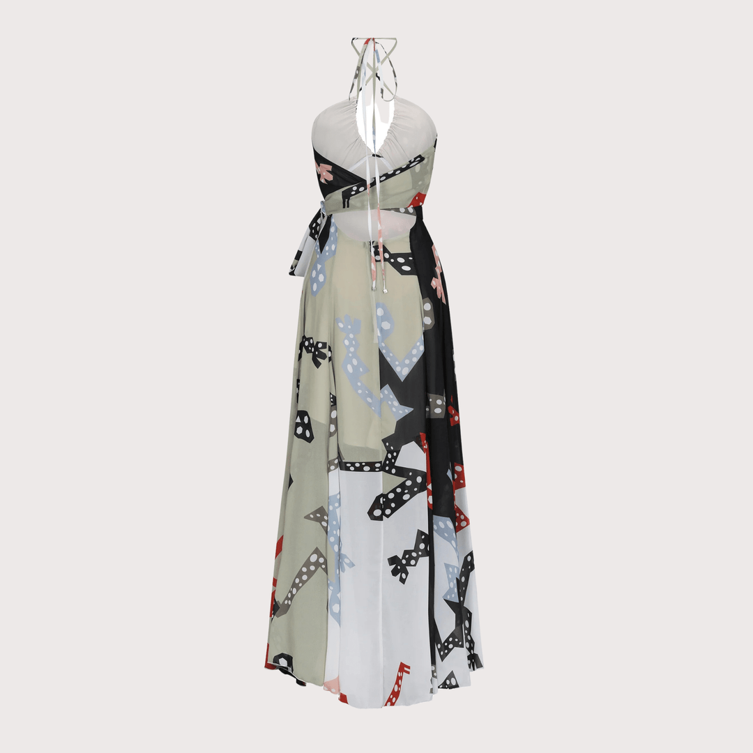 Danza Monotroma Dress by Balkanica at White Label Project