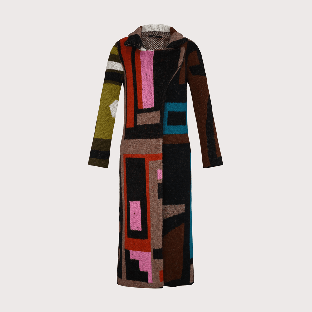 Huari Alpaca Trench by Balkanica at White Label Project