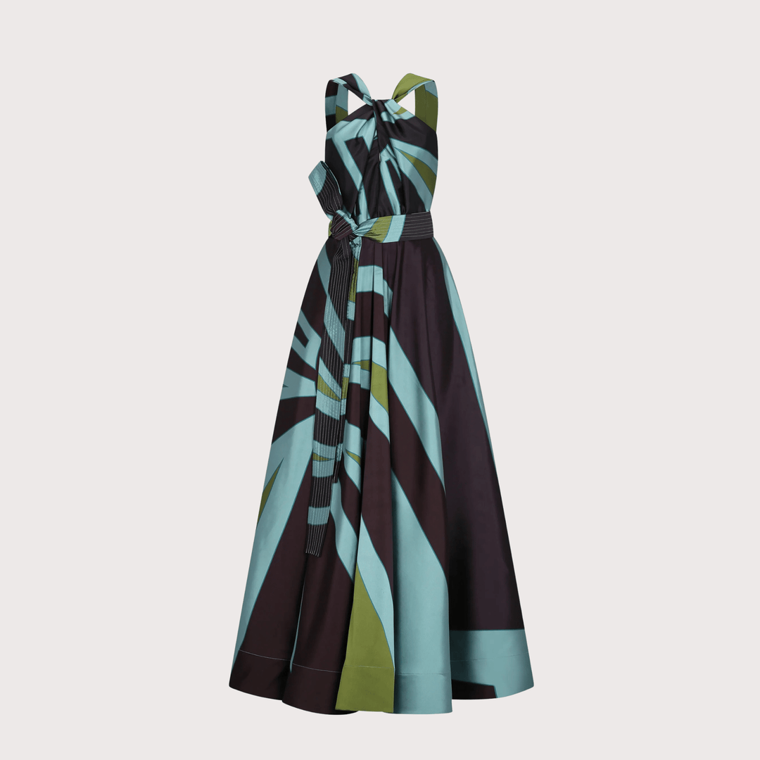 Lady of the Night Big Ray Dress by Balkanica at White Label Project