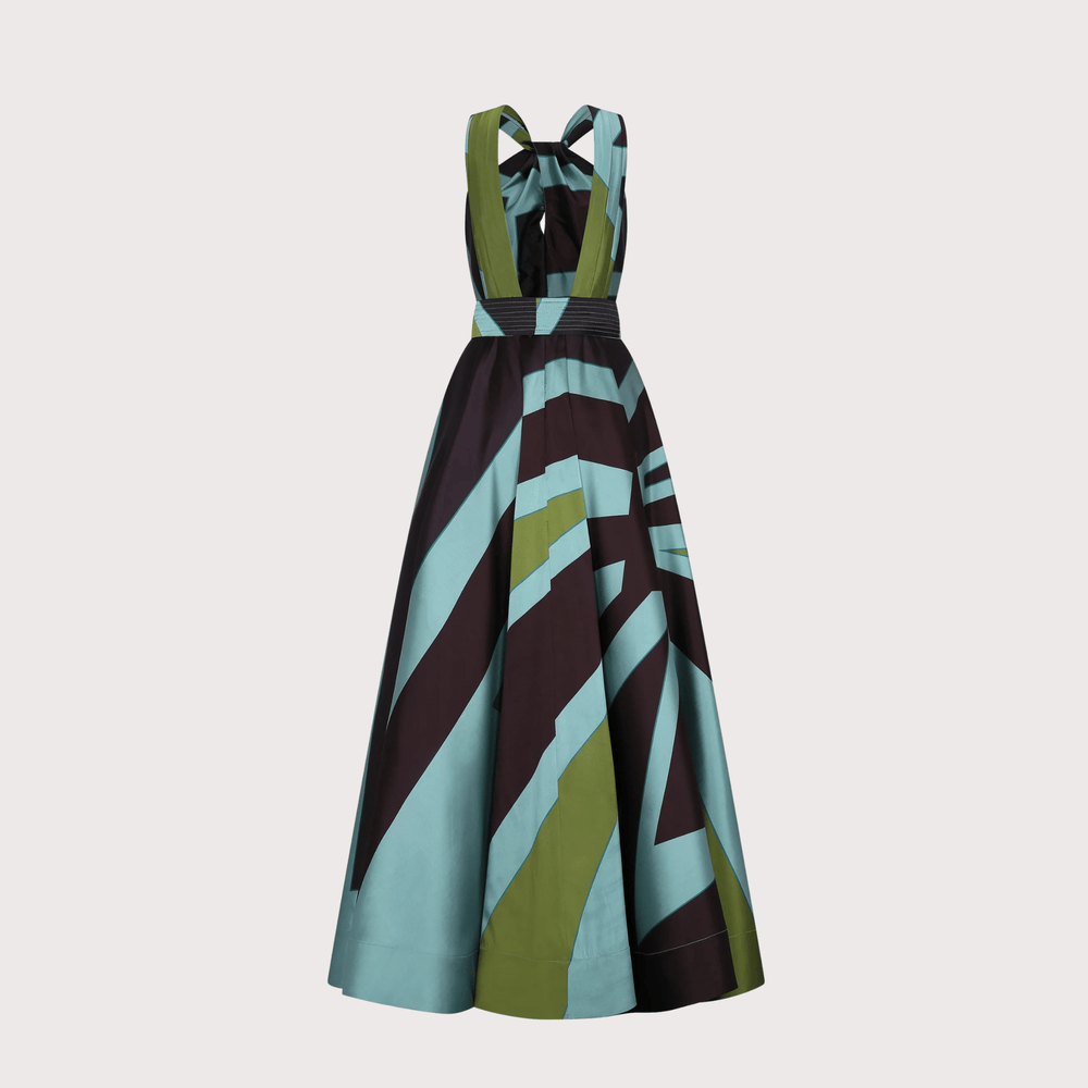 Lady of the Night Big Ray Dress by Balkanica at White Label Project