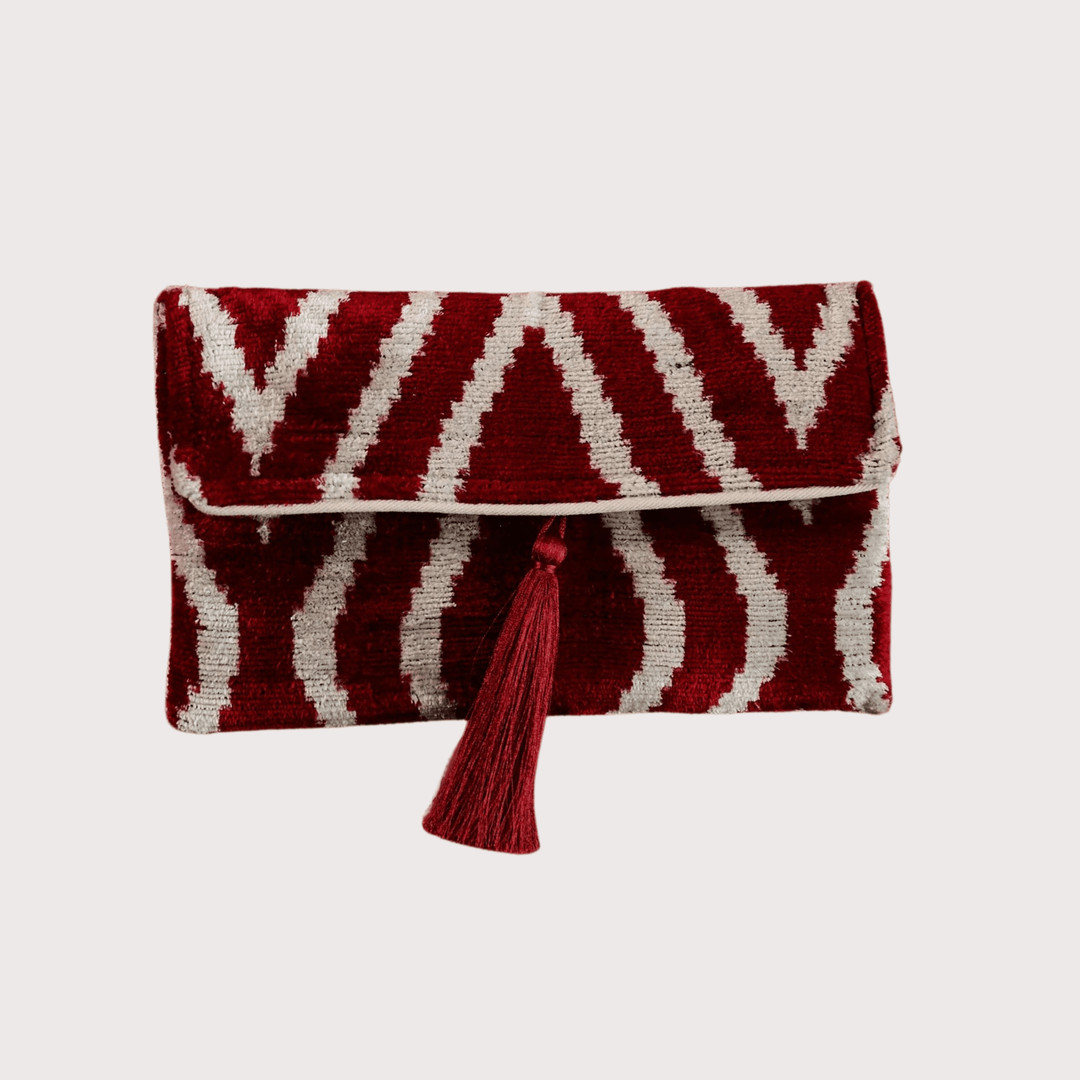 Eda Bag - Bordeaux by Bazaar Rumi at White Label Project