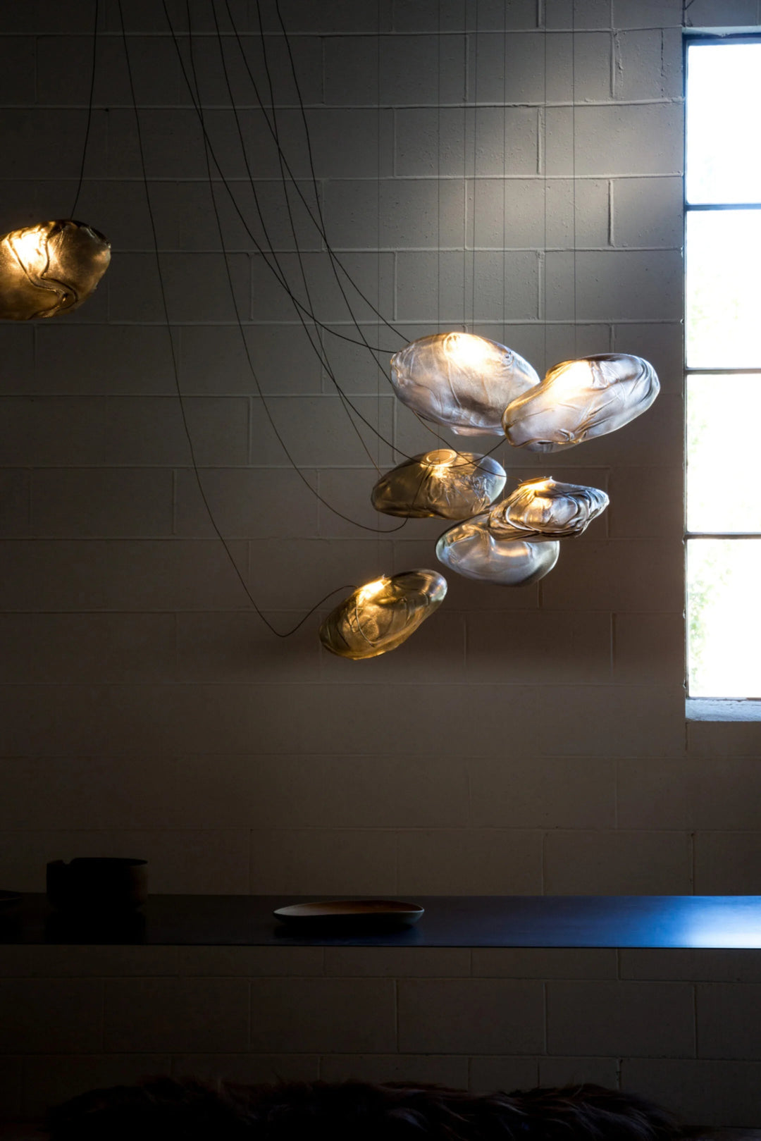 73.7 Sculptural Cable Lamp by Bocci at White Label Project