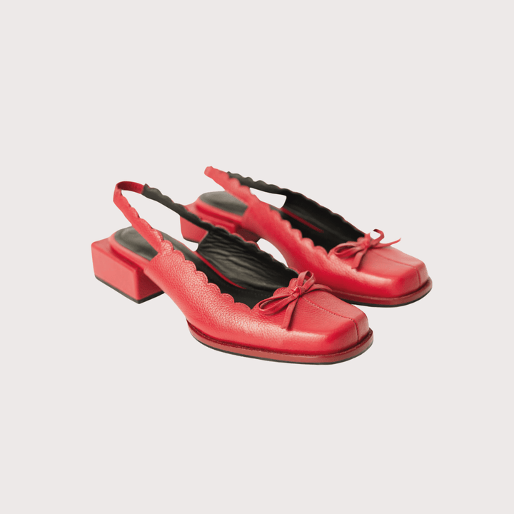 Origen Slingback - Red by Canella at White Label Project