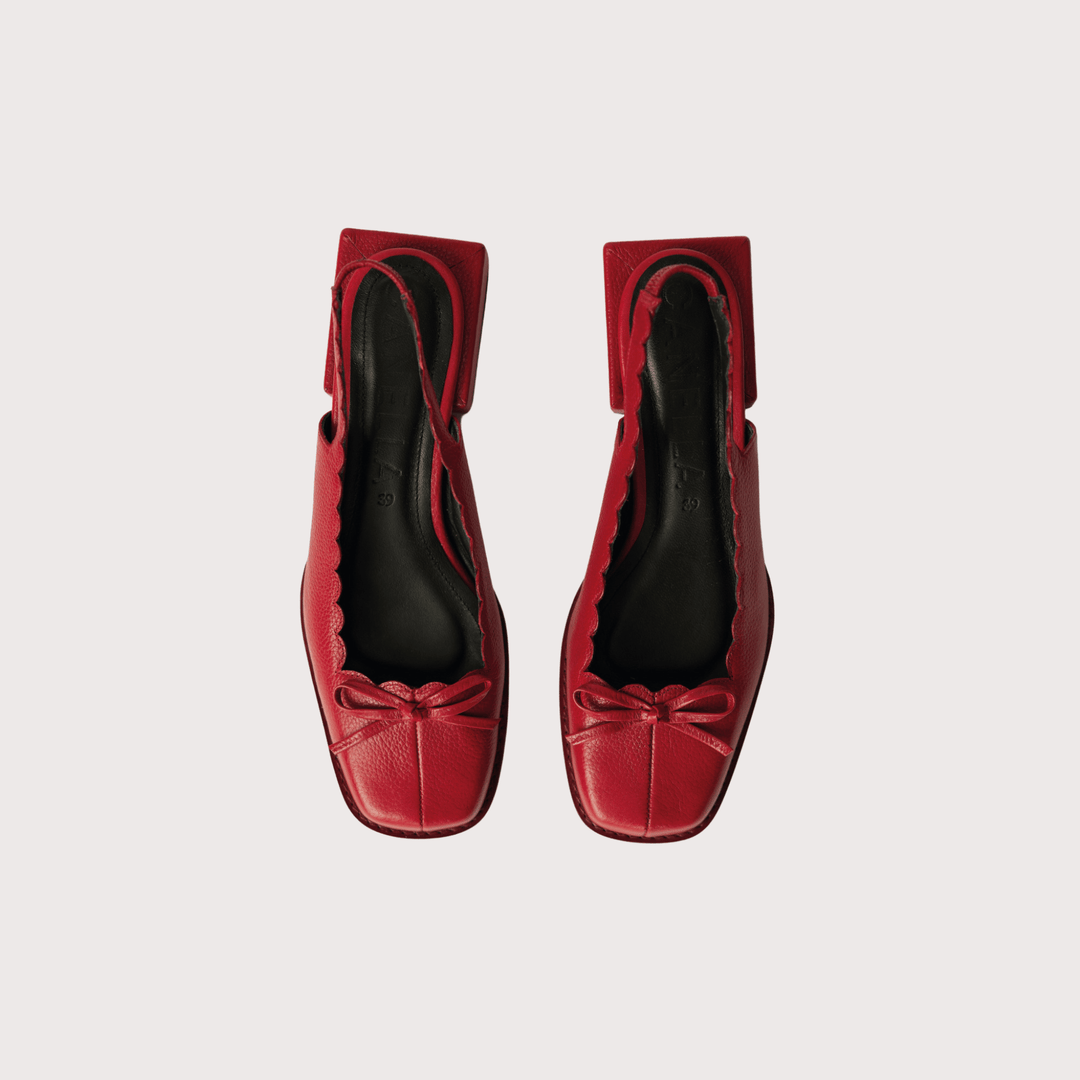 Origen Slingback - Red by Canella at White Label Project