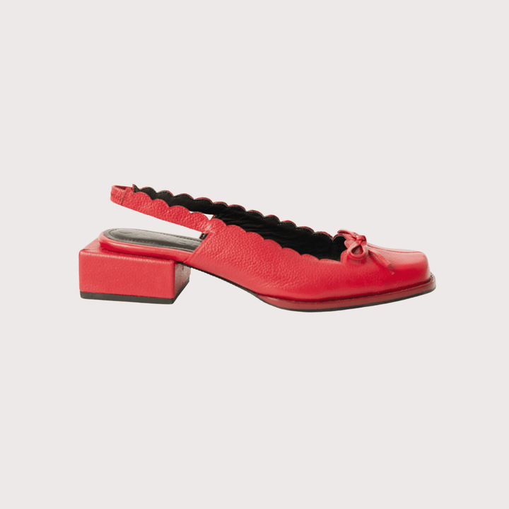 Origen Slingback - Red by Canella at White Label Project