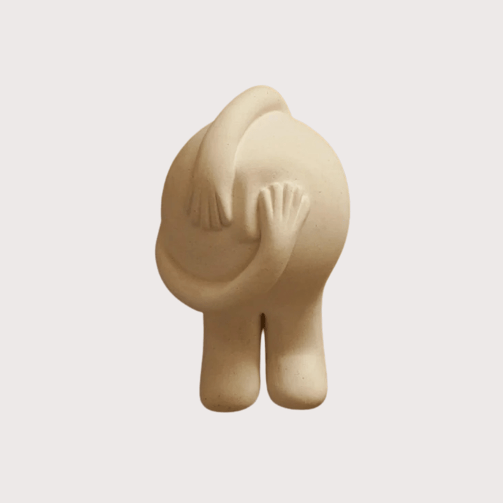 Contemplating (Series Helping Hands) by Claymen at White Label Project