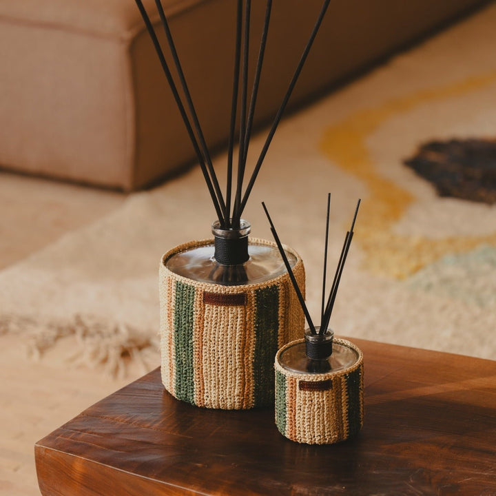 Maya Raffia Scented Reed Diffuser by Côté Bougie at White Label Project