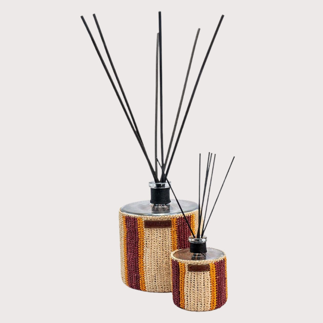 Rim Raffia Scented Reed Diffuser by Côté Bougie at White Label Project