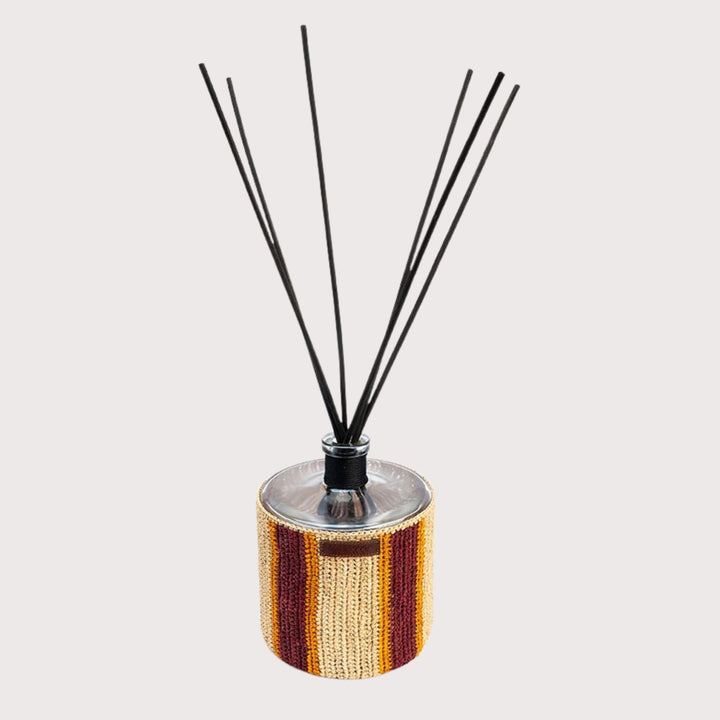 Rim Raffia Scented Reed Diffuser by Côté Bougie at White Label Project