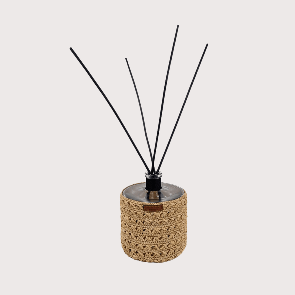 Zina Raffia Scented Reed Diffuser by Côté Bougie at White Label Project