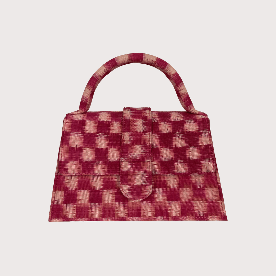 Checkmate Bag - Red by De Castro at White Label Project
