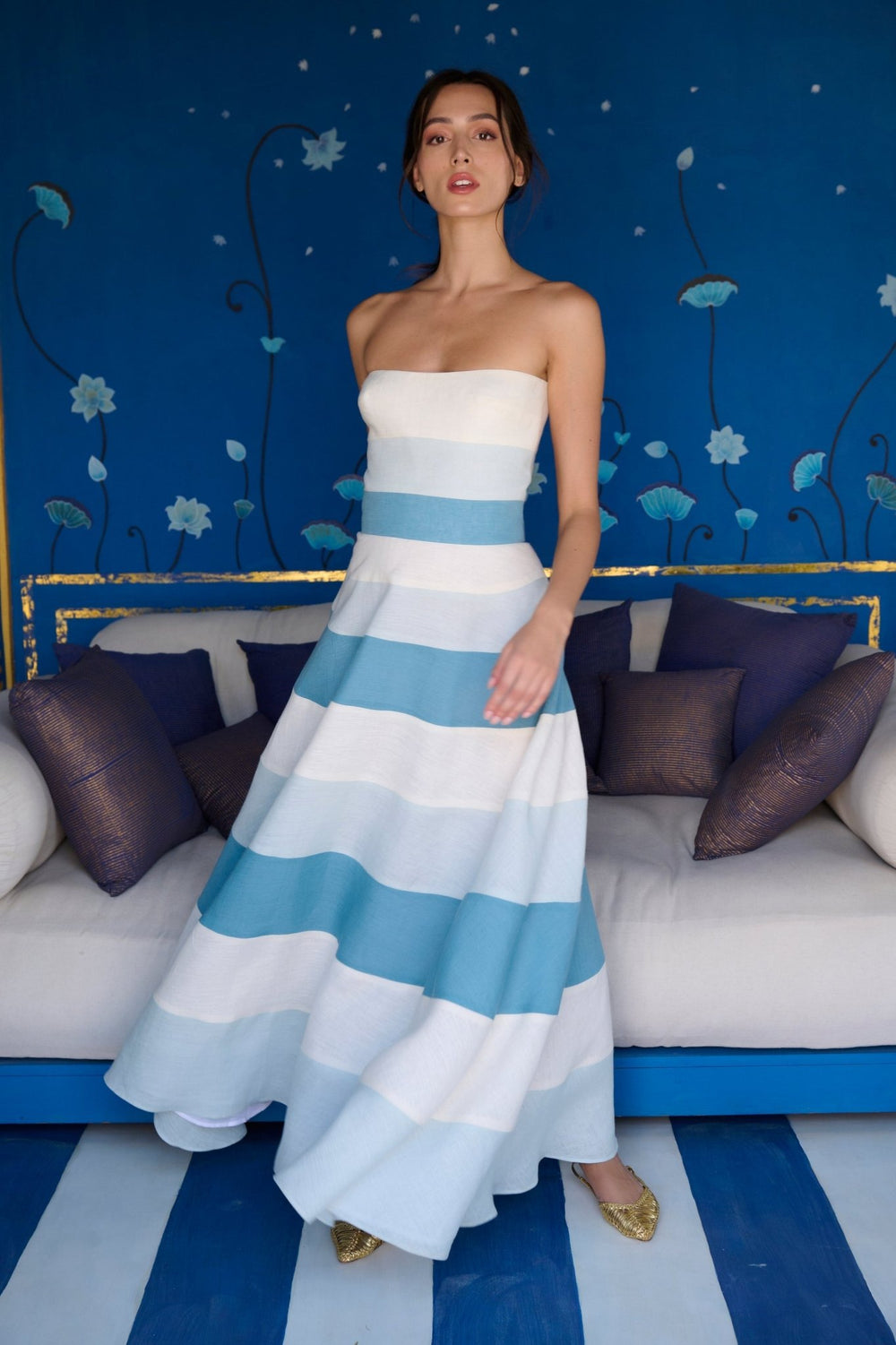 Horizon Dress - Blue by De Castro at White Label Project