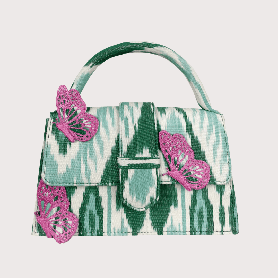 Pink Butterfly Bag by De Castro at White Label Project