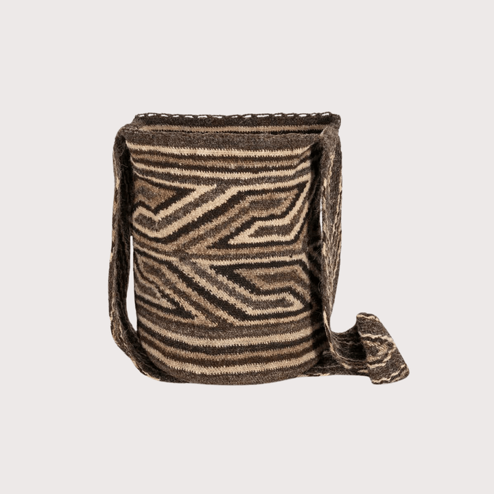 Arhuaco Bag - Dark Brown by Delzur at White Label Project